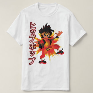 Camiseta Tokio y Japón aman el hiphop