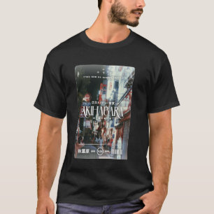 Camiseta Toky de la moda de moda de estilo retro japonés de