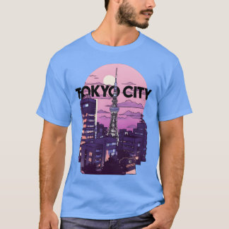 Camiseta tokyo city i love girl