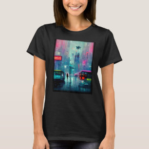 Camiseta Tokyo Cyberpunks Retro lo fi indie Japan vibe aest