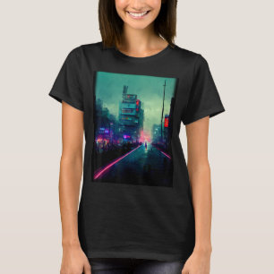 Camiseta Tokyo Cyberpunks Retro lo fi indie Japan vibe aest