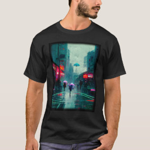 Camiseta Tokyo Cyberpunks Retro lo fi indie Japan vibe aest