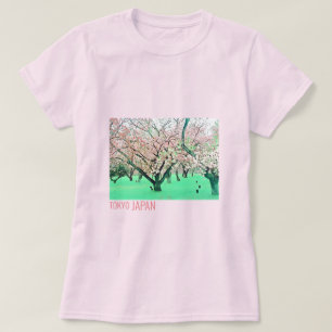 Camiseta Tokyo Japan Cherry Blossom Spring