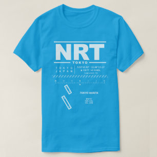 Camiseta Tokyo Narita International Airport NRT-Shirt