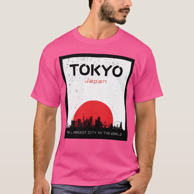 Camiseta Tokyo the Largest City in the World gift (Anverso)
