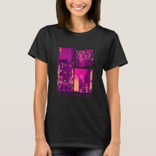 Camiseta Tokyo Tokyo Streetwear Vaporwave de los años 90