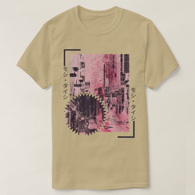 Camiseta Tokyo Tokyo Streetwear Vaporwave de los años 90 (Diseño del anverso)