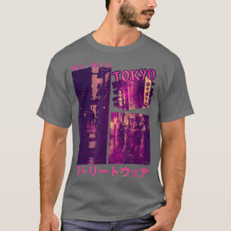 Camiseta Tokyo Tokyo Streetwear Vaporwave de los años 90