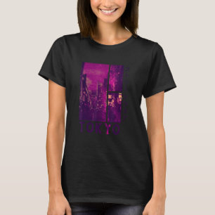 Camiseta Tokyo Tokyo Streetwear Vaporwave de los años 90
