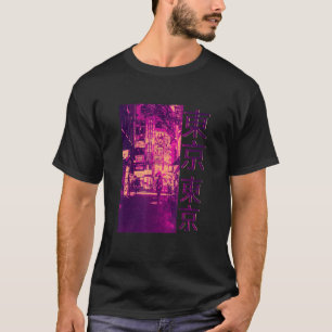 Camiseta Tokyo Tokyo Streetwear Vaporwave de los años 90