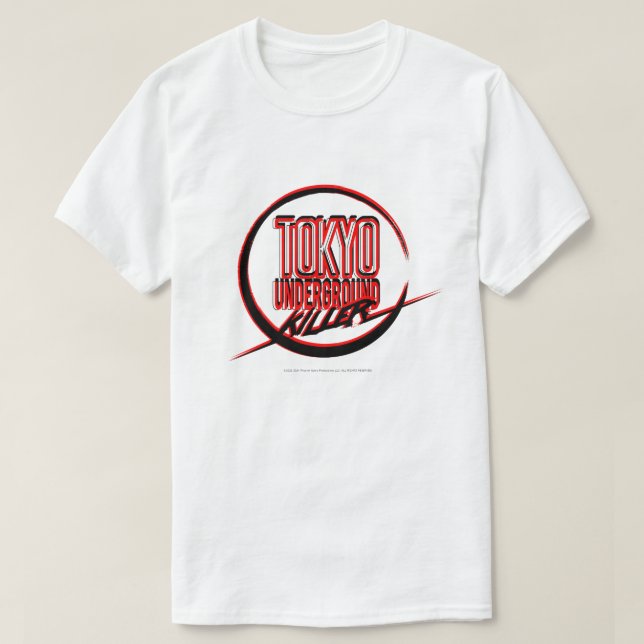 Camiseta Tokyo Underground Killer：Logo T-shirt White (Diseño del anverso)