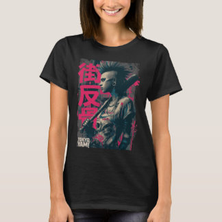 Camiseta Tokyo Yami – Chica Punk Rebelde de la Calle