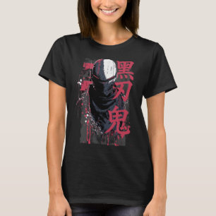Camiseta Tokyo Yami – Demonio de la Hoja Negra con Tipograf