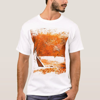 Camiseta Toldo de madera indio americano miwok