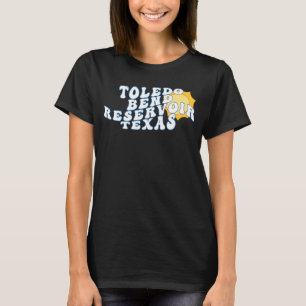 Camiseta Toledo Bend Reservoir Texas TX Amanecer Vacaciones