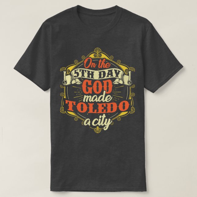 Camiseta Toledo City España (Diseño del anverso)