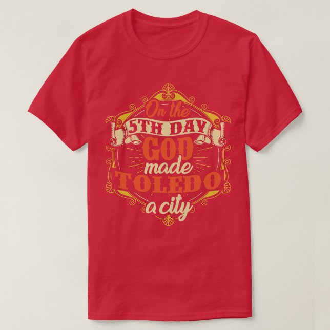Camiseta Toledo City España (Diseño del anverso)
