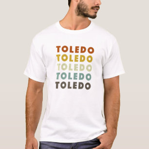 Camiseta Toledo Ohio Estadounidense Oh Residente De La Ciud