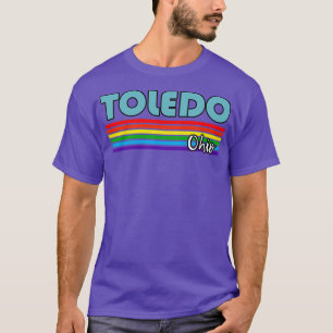 Camiseta Toledo Ohio Orgullo Toledo LGTB Gigante LGBTQ