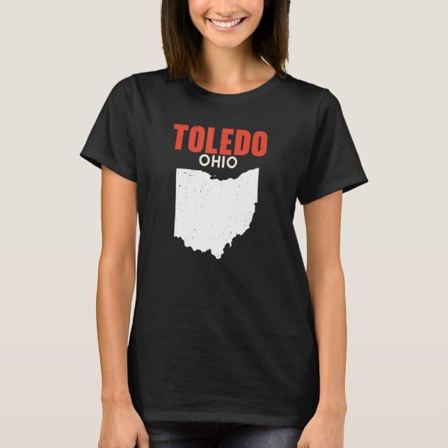 Camiseta TOLEDO Ohio USA State America Travel Ohioan (Anverso)