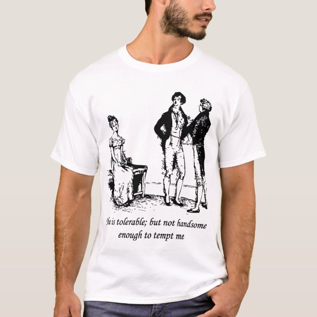 Camiseta Tolerable - Pride and Prejudice (Anverso)