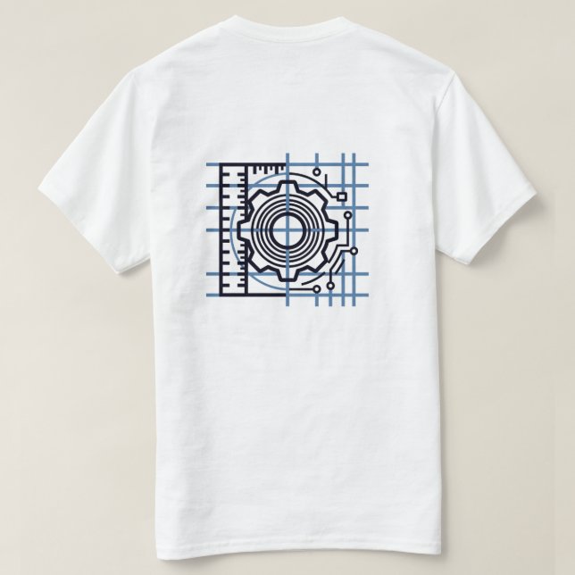 Camiseta Tolerances Don’t Lie | Mechanical Engineer T-Shirt (Reverso del diseño)