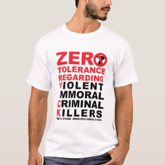 CAMISETA TOLERANCIA CERO