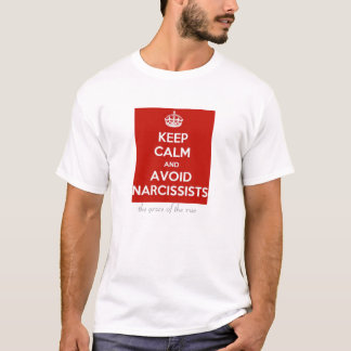 Camiseta Tolerancia de la subida: Evite a los Narcissists