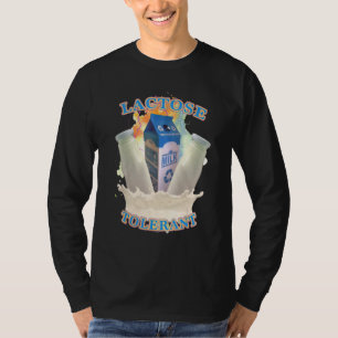 Camiseta tolerante a la lactosa