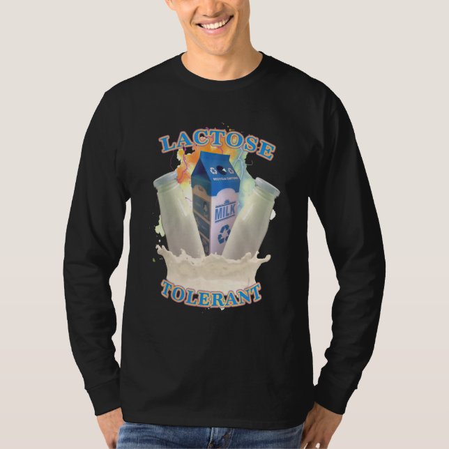 Camiseta tolerante a la lactosa (Anverso)
