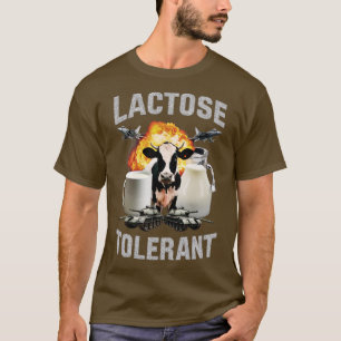 Camiseta tolerante a la lactosa