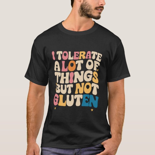 Camiseta Tolero Muchas Cosas Pero No Gluten (Anverso)