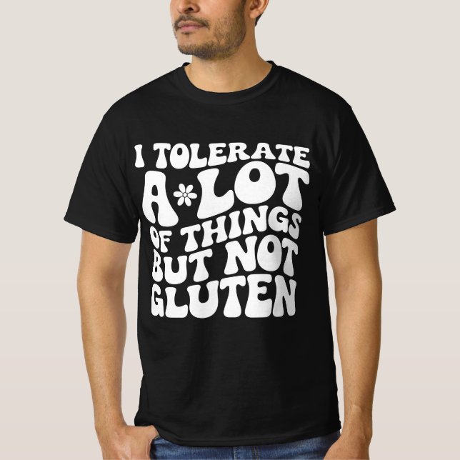 Camiseta Tolero muchas cosas pero no gluten (Anverso)