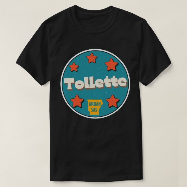 Camiseta Tollette, Arkansas  (Diseño del anverso)