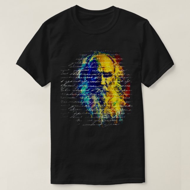 Camiseta Tolstói (Diseño del anverso)