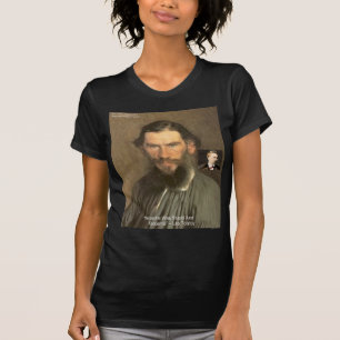 Camiseta Tolstoy "Nietzsche = Estúpido Cita Regalos Tees Et