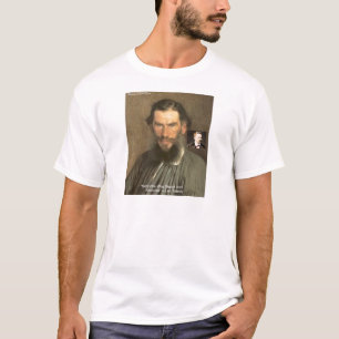 Camiseta Tolstoy "Nietzsche = Estúpido Cita Regalos Tees Et