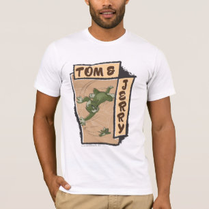 Camiseta Tom and Jerry On A Tan Couch