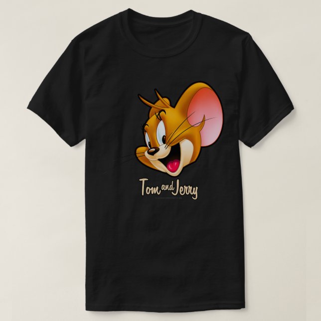Camiseta Tom And Jerry Simple Jerry Big Face  (Diseño del anverso)