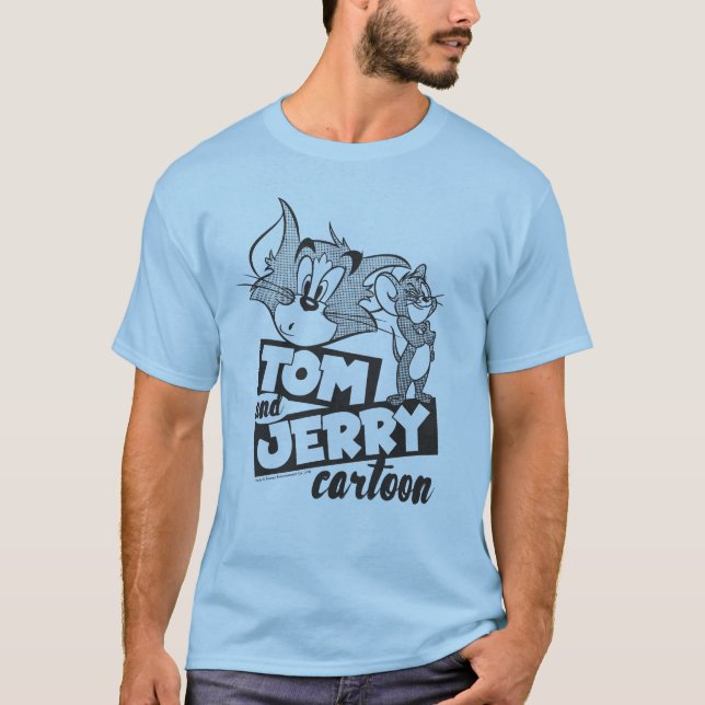 Camiseta Tom And Jerry | Tom And Jerry Cartoon (Anverso)