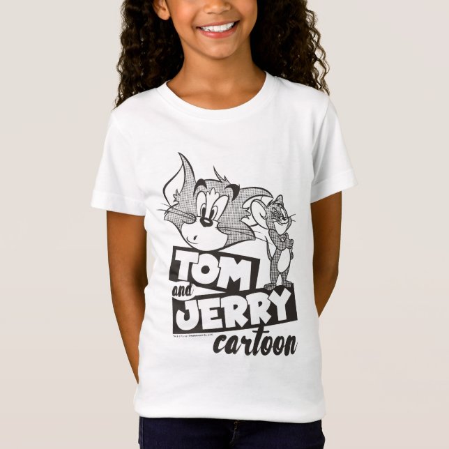 Camiseta Tom And Jerry | Tom And Jerry Cartoon (Anverso)