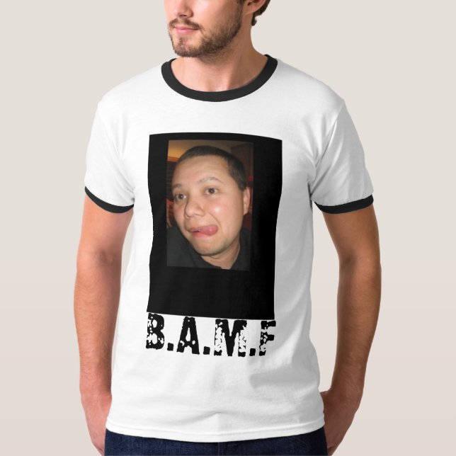 Camiseta tom, B.A.M.F (Anverso)