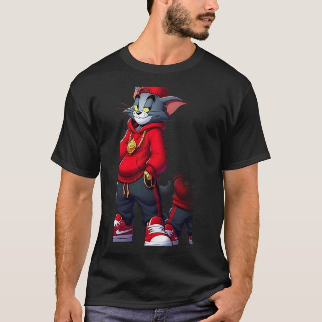 camiseta tom e jerry (Anverso)