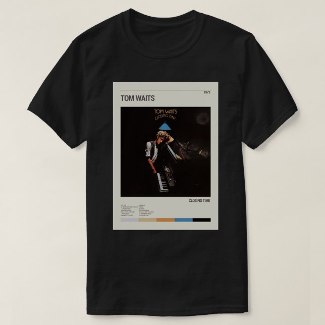 Camiseta TOM ESPERA que la banda cierre el álbum de tiempo  (Diseño del anverso)