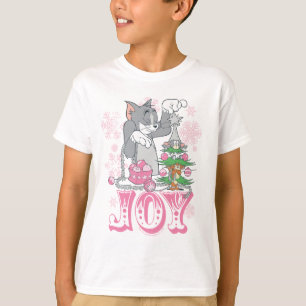 Camiseta Tom, Jerry y Nibbles decoran la alegría
