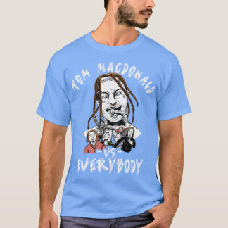 Camiseta Tom Macdonald Battle Rap Hip Hop Arte chica