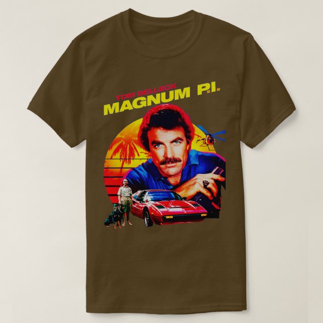 Camiseta Tom Magnum TShirt (Diseño del anverso)