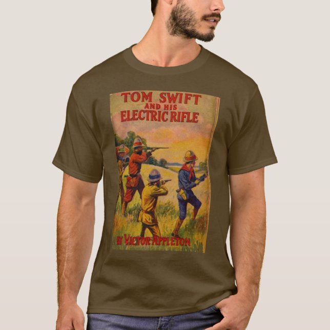 Camiseta Tom rápido y su rifle eléctrico (Anverso)