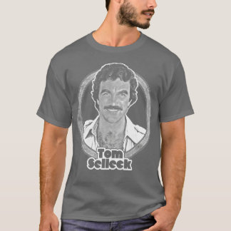 Camiseta Tom Selleck Diseño estético de los años 80