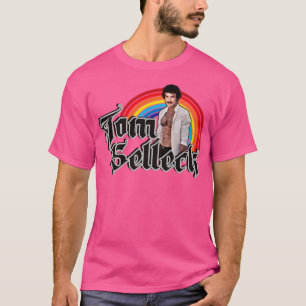 Camiseta Tom Selleck Rainbow Original Vintage Diseño de fan
